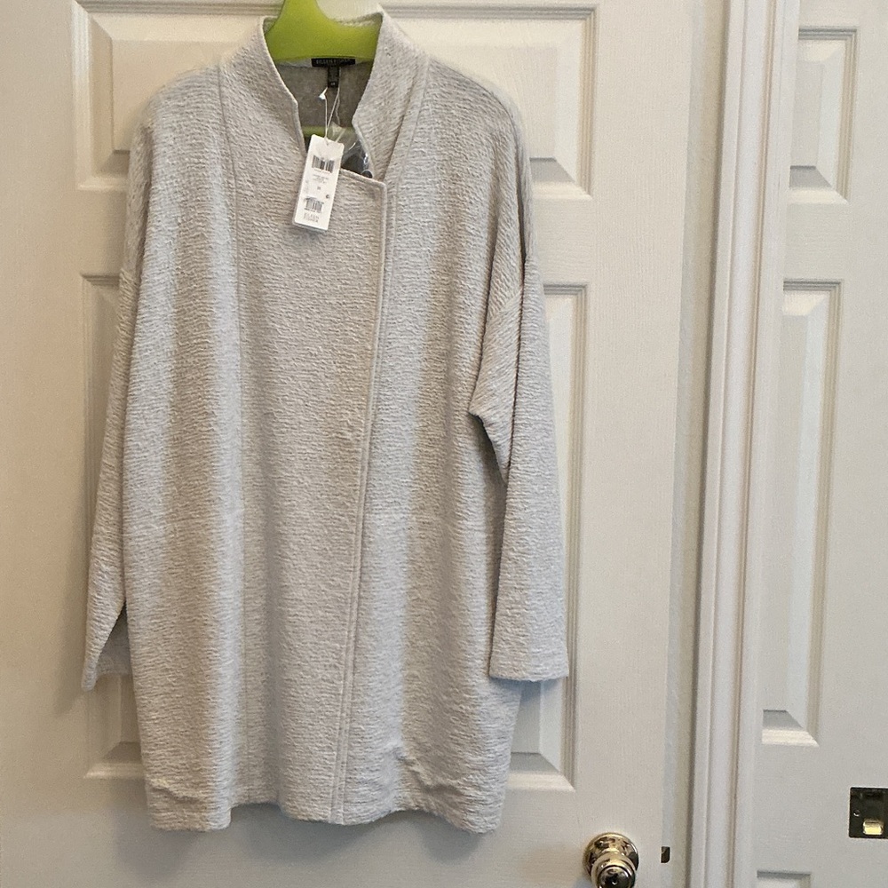 Eileen Fisher Light Gray Women's Cape